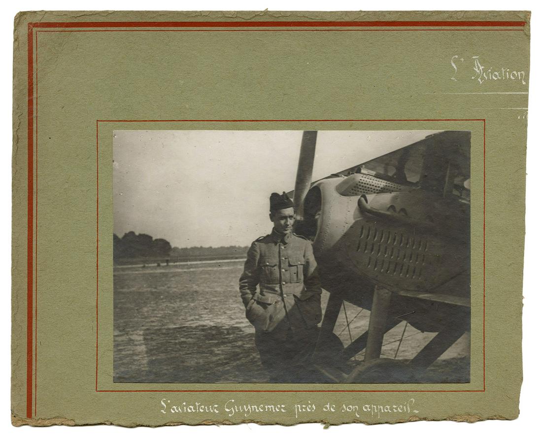 GUYNEMER, Georges. (1894-1917). Georges Guynemer Photo.: GUYNEMER, Georges. (1894-1917). Georges Guynemer Photo. Georges Guynemer was the second highest scoring French fighter ace, with 54 confirmed kills during World War I. A French national hero at the ti
