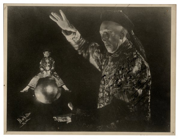 Okito (Tobias Theodore Bamberg). Two signed photog