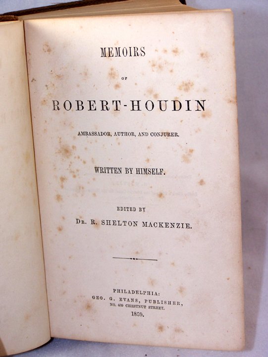 Memoirs of Robert-Houdin