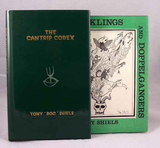 Shiels, Tony "Doc." Two first editions