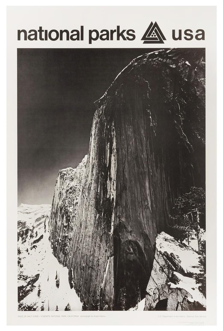 Adams, Ansel. Face of Half Dome / National Parks USA. (1 of 1)