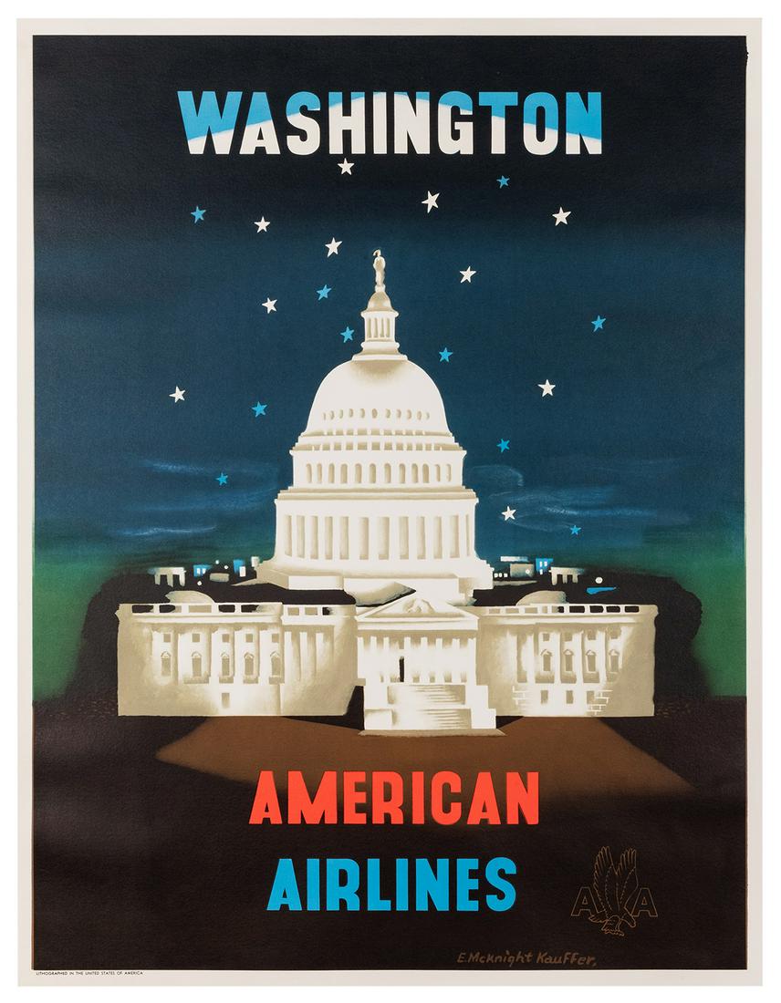 Kauffer, Edward McKnight (1890-1954). American Airlines (1 of 1)