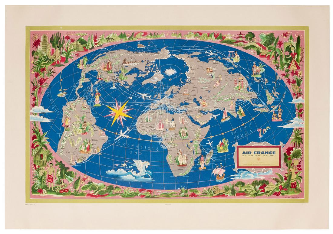 Boucher, Lucien (1889–1971). Air France / Le Plus (1 of 1)