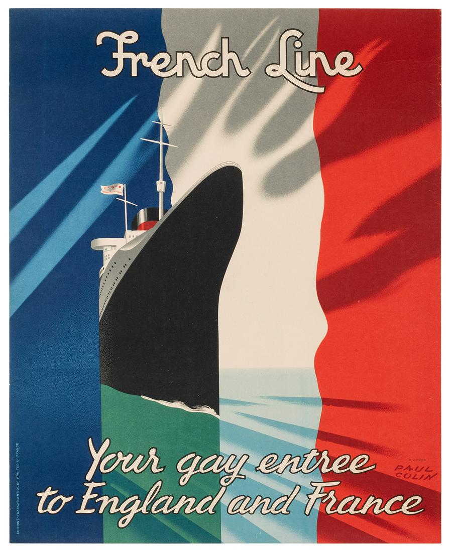 Colin, Paul. French Line / Your gay entree to England (1 of 1)