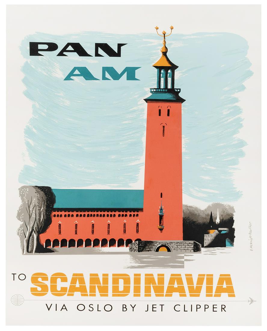 Kauffer, Edward McKnight (1890–1954). Pan Am to (1 of 1)