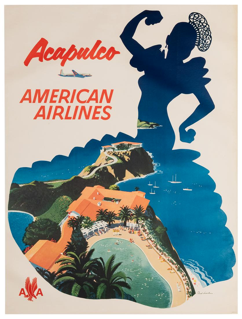 Ludekens, Fred. Acapulco / American Airlines. Circa (1 of 1)