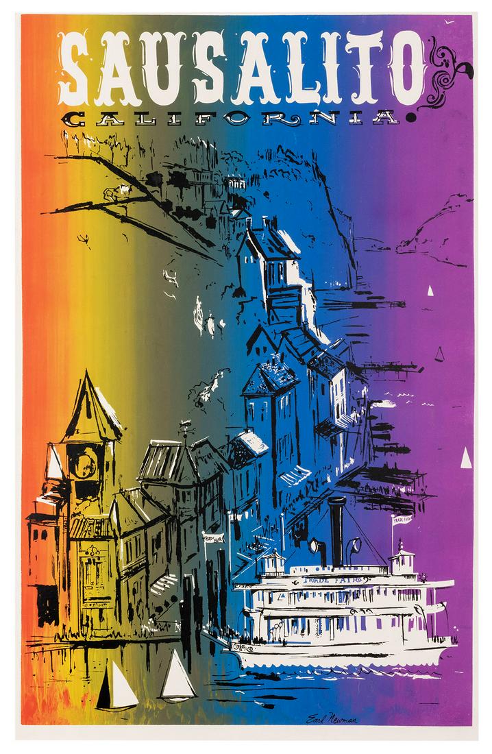 Newman, Earl. Sausalito / California. Circa 1964. A (1 of 1)