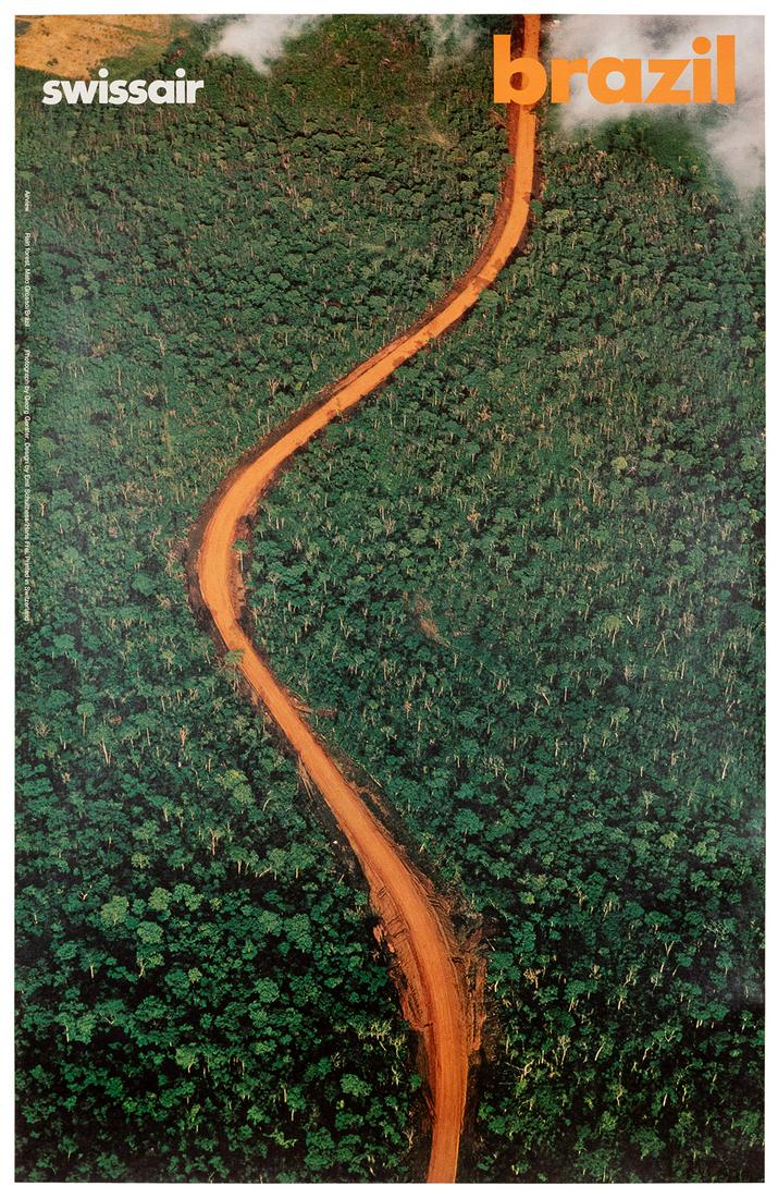 Gerster, Georg (Swiss, 1928-2019). Swissair / Brazil. (1 of 1)