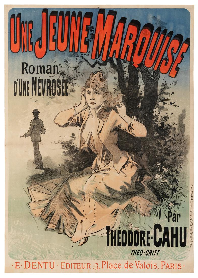 Chéret, Jules (1836–1932). Une Jeune (1 of 1)