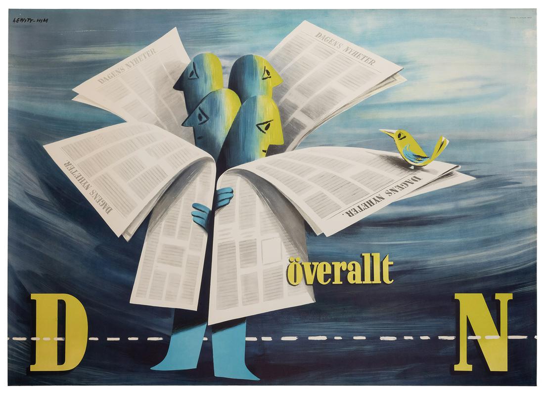 Lewitt, Jan, and George Him. D N / Overallt. 1952. (1 of 1)