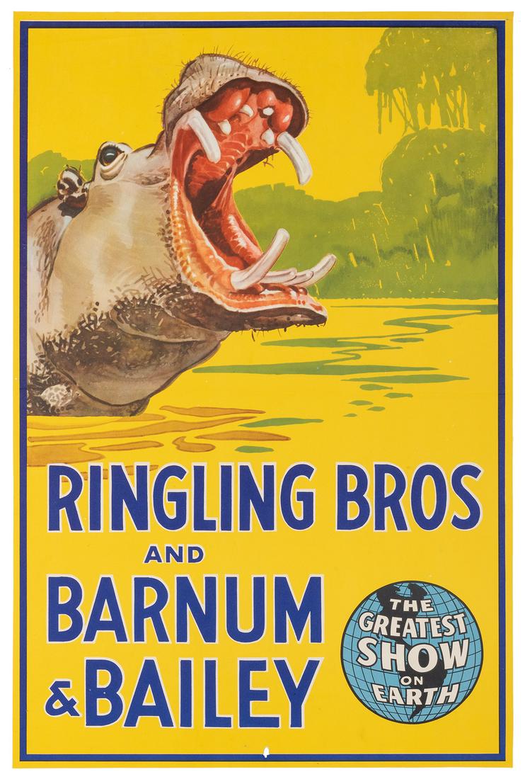 Ringling Bros. and Barnum & Bailey / [Hippopotamus]. (1 of 1)