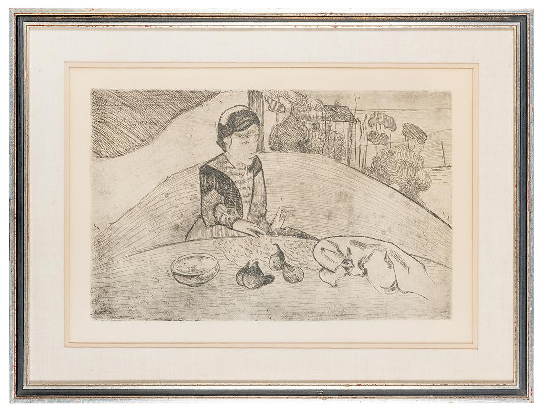 Gauguin, Paul (1848-1903). La Femme aux Figures. (1 of 1)