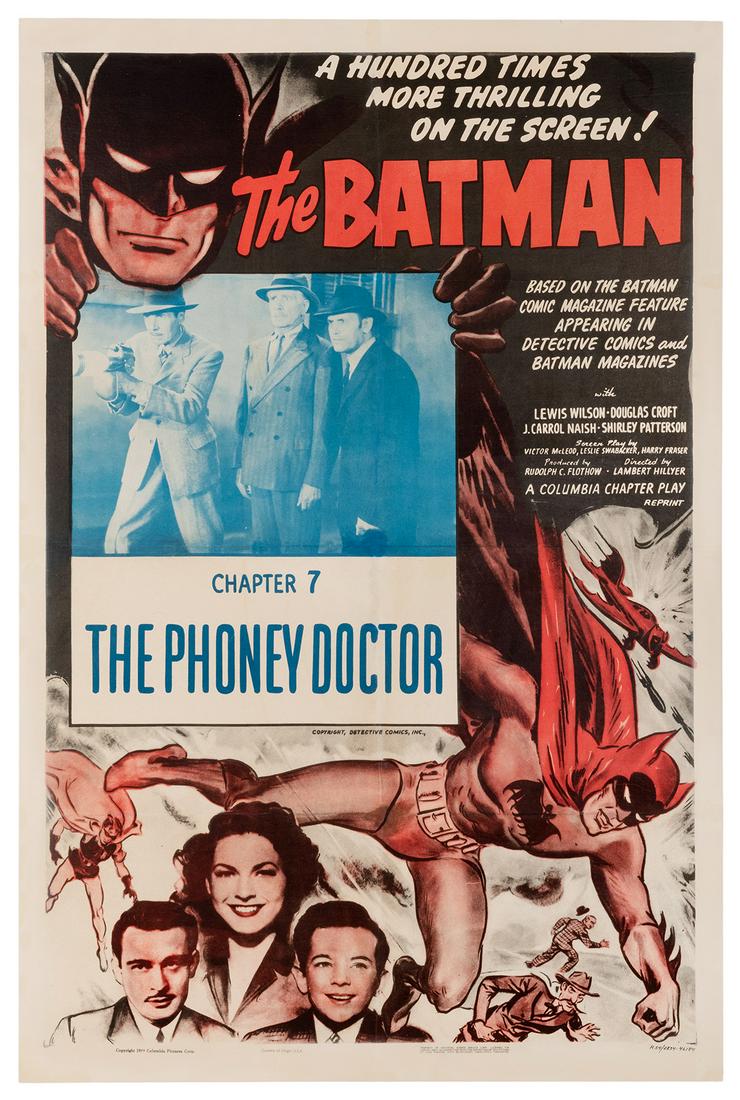 The Batman. Columbia, R-1954. Chapter 7 “The (1 of 1)