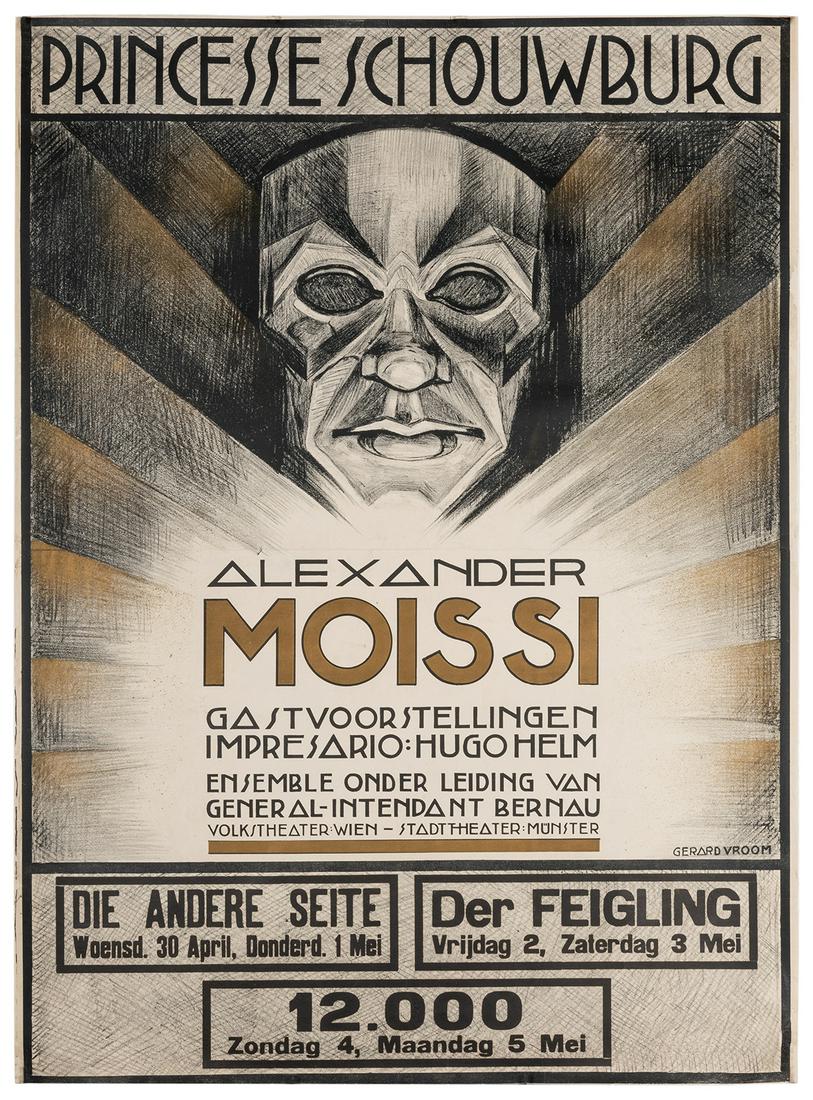 Vroom, Gerard. Princesse Schouwburg / Alexander Moissi. (1 of 1)
