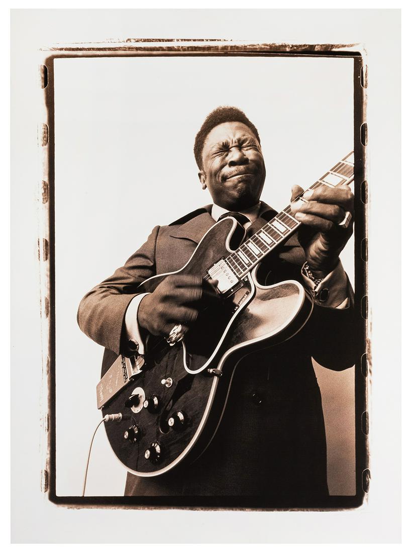 B.B. King Poster. Massive enlarged photographic poster (1 of 1)