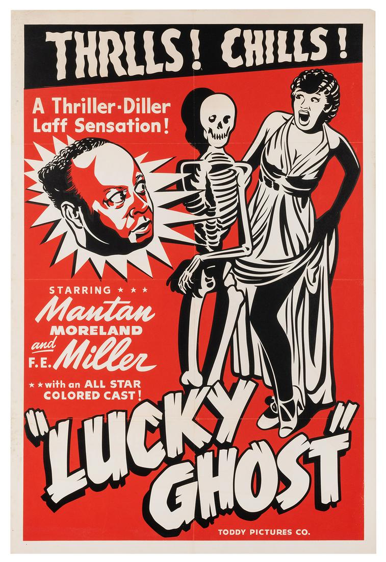 Lucky Ghost. Toddy Pictures Co., 1948. Silkscreen. (1 of 1)