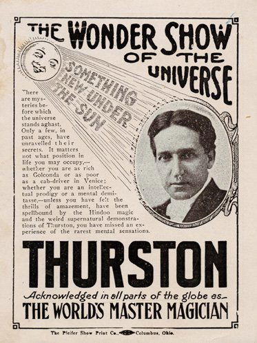 An accumulation of over 50 magicians' advertising b: [Brochures] An accumulation of over 50 magicians' advertising brochures of various sizes and dates. Included are advertising for the following performers: Ormond McGill, Brush, Roberta, Dante (several