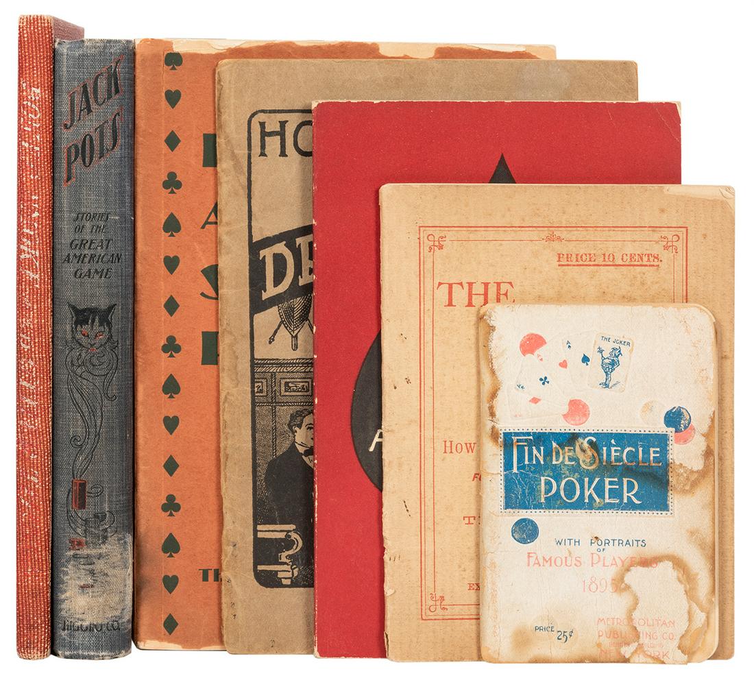 [Poker] Seven Books and Pamphlets on Poker. Including (1 of 1)