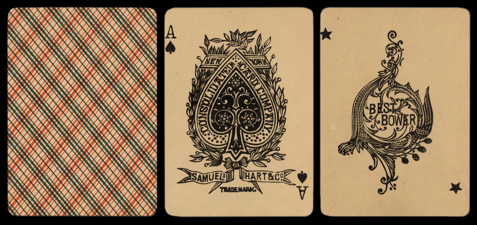 NYCC Samuel Hart Squeezers No. 220 Playing Cards. NYCC, (1 of 3)