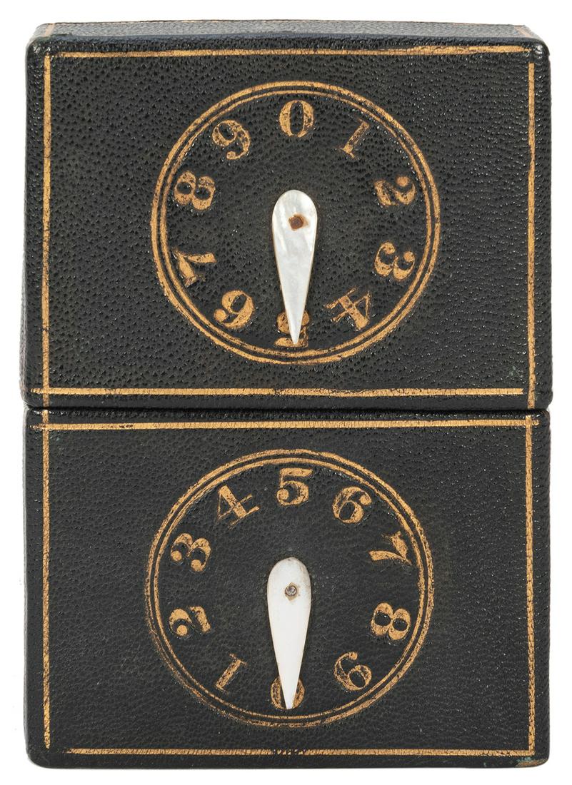 Andrew Dougherty Excelsior Playing Cards in Leather (1 of 2)