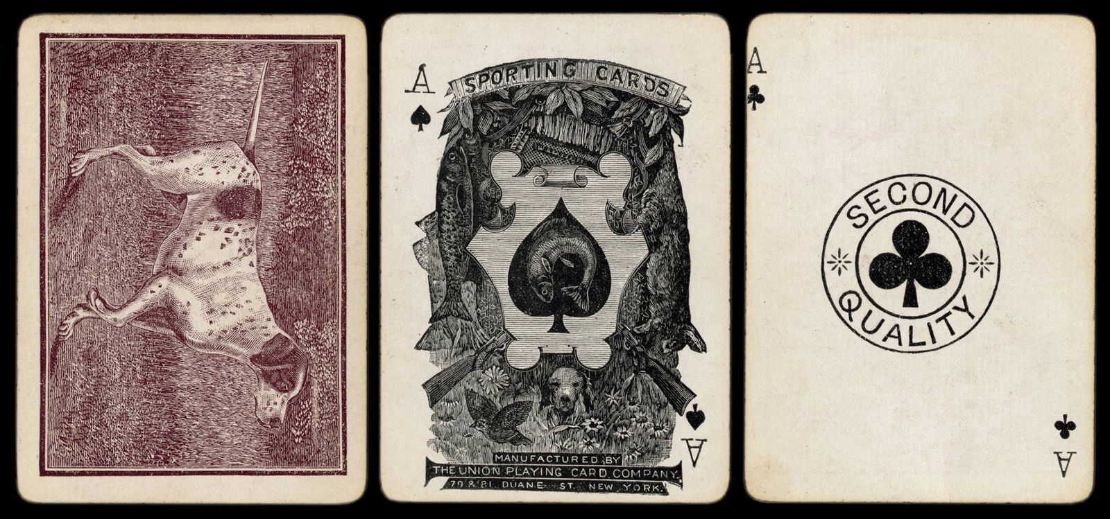 Sporting Playing Cards. New York: Union Playing Card (1 of 2)