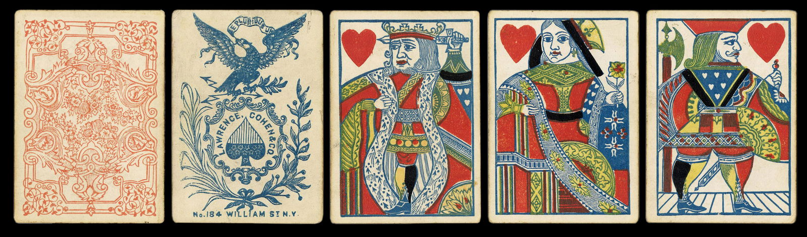 Lawrence & Cohen Playing Cards. New York, ca. 1860. 52 (1 of 1)