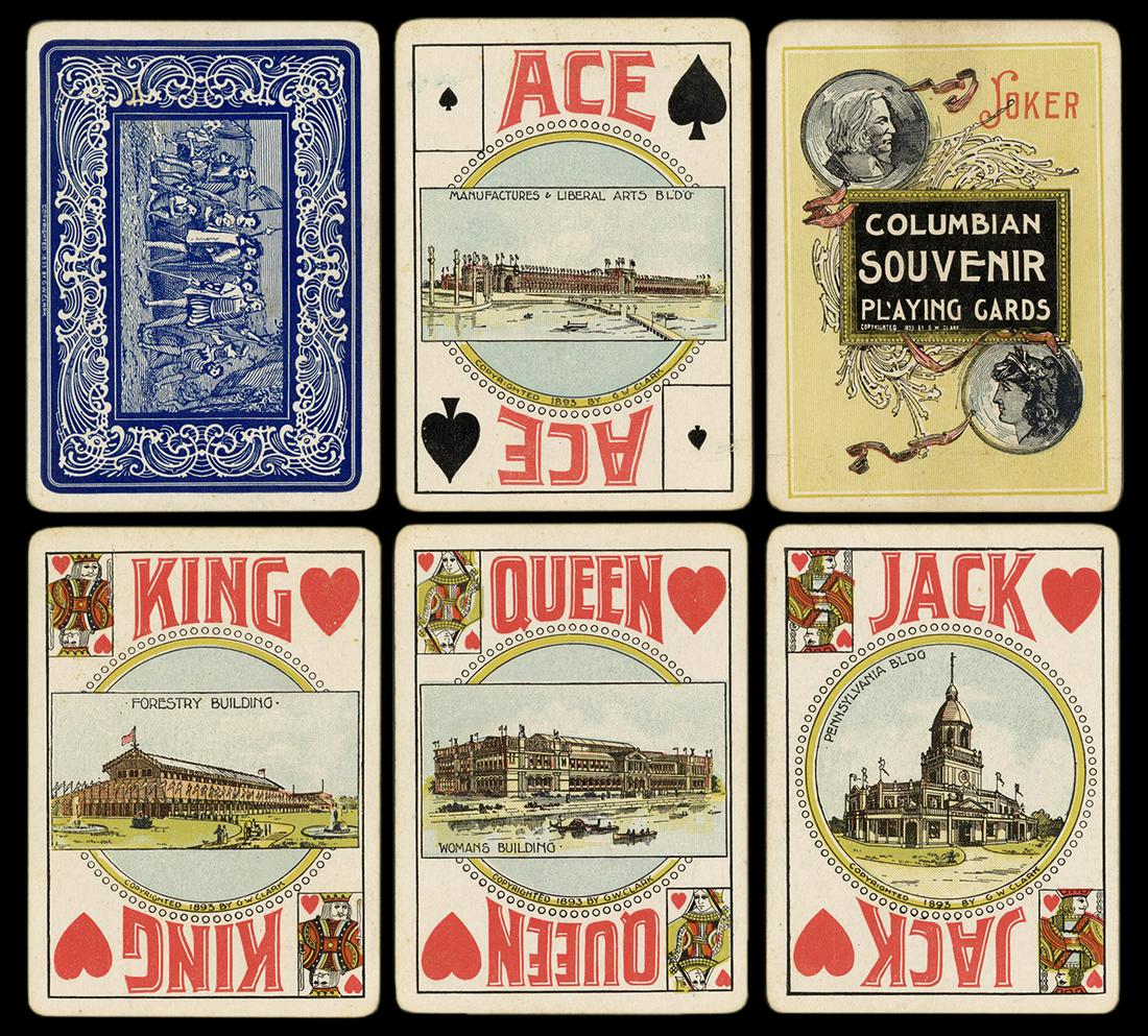 Columbian Exposition Souvenir Playing Cards. Chicago: (1 of 1)