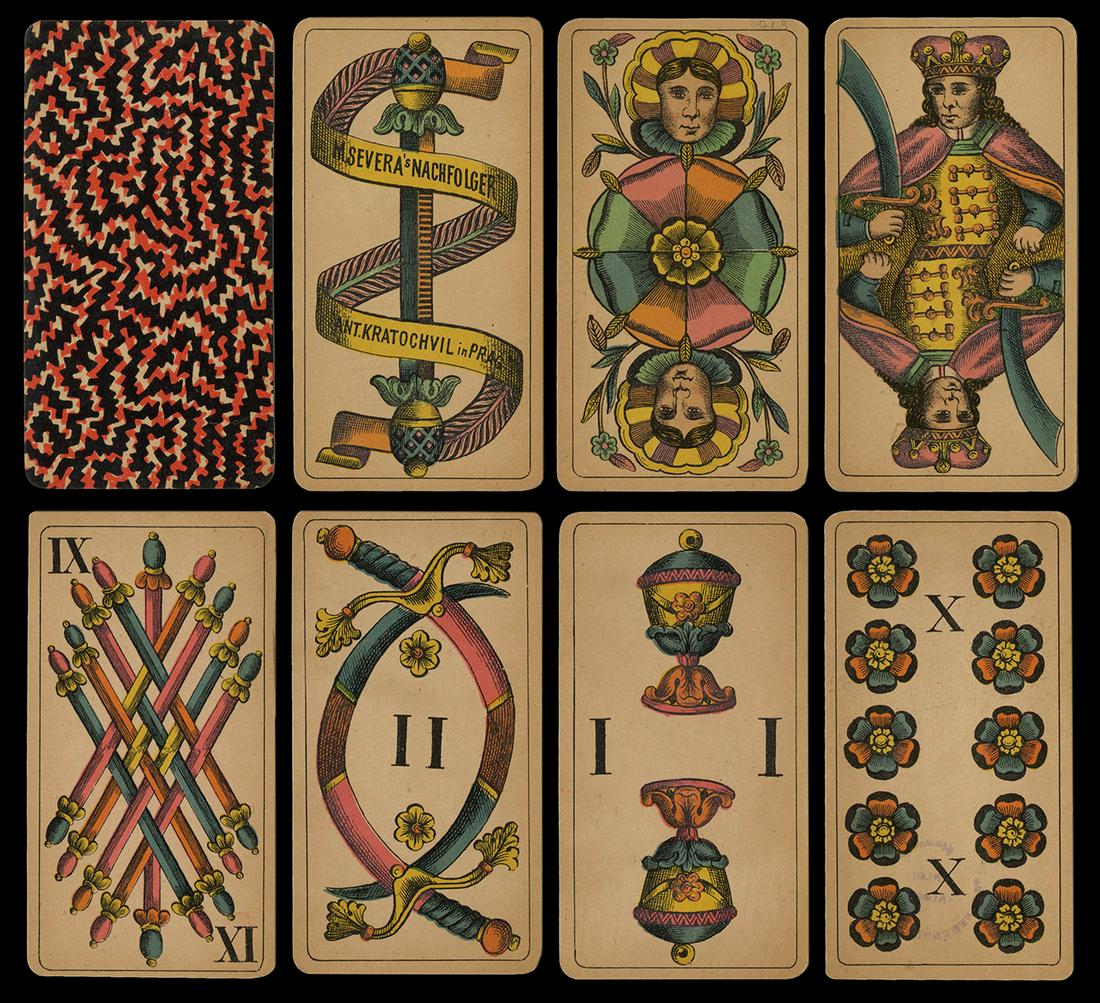 M. Severa Trappola Deck. Prague: M. Severa, 1900. 36 (1 of 1)