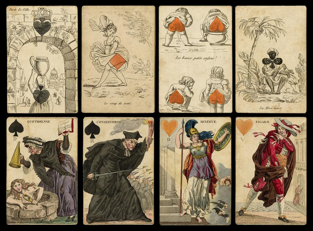 Grandebes “Cartes a Rire” Jeu de Journaux (1 of 1)