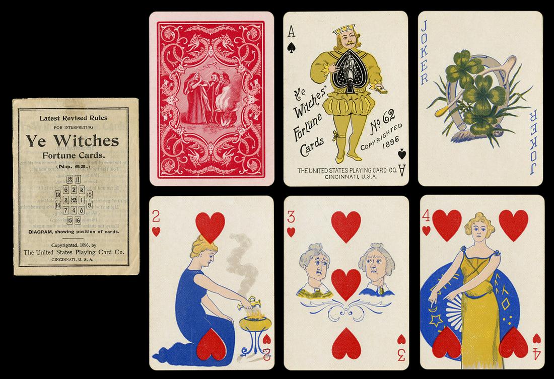 USPC Ye Witches’ Fortune No. 62 Playing Cards. (1 of 2)