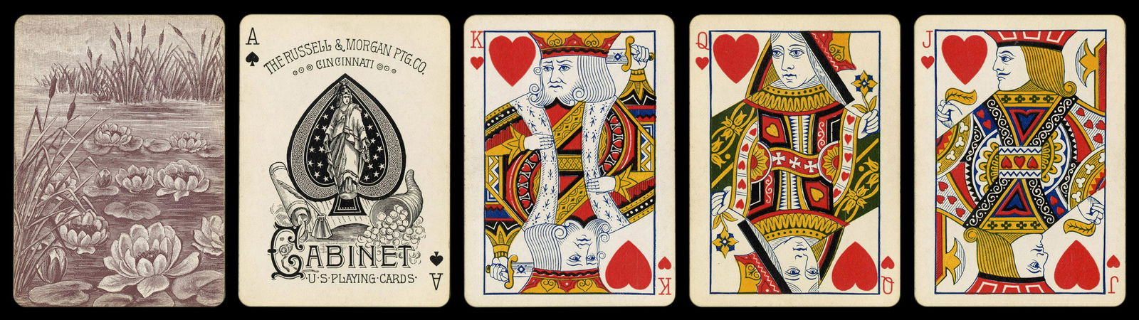 Russell & Morgan Cabinet / Landscape Backs “ (1 of 3)