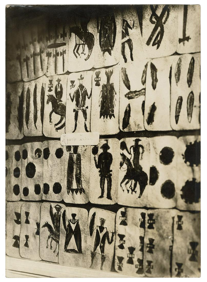 Apache Playing Cards Photograph. (1 of 1)