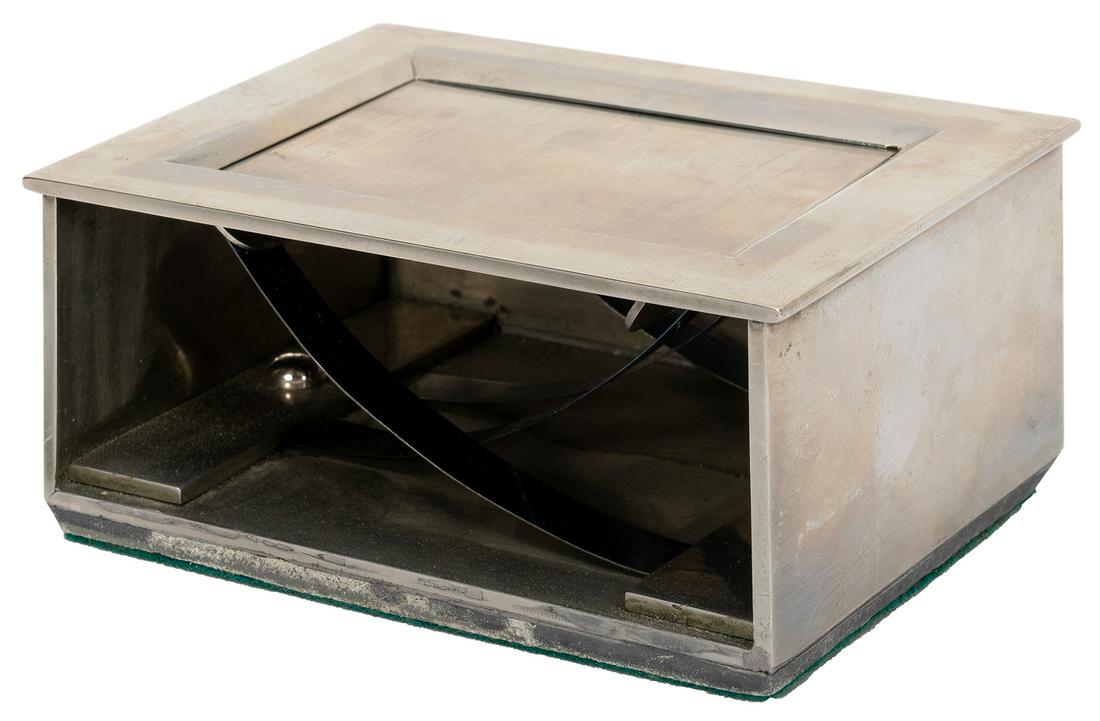 George Mason & Co. Faro Dealing Box. Denver, ca. 1900s. (1 of 3)