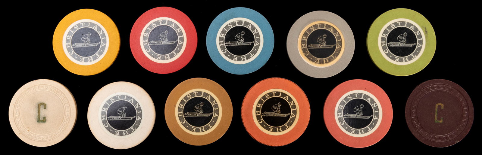 The Christiana Crest & Seal Chips (12). Sun Valley, ID, (1 of 1)