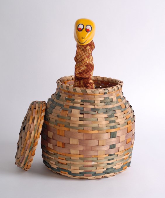 Repeating Snake in the Basket. Colon, Abbott's Mag: Repeating Snake in the Basket. Colon, Abbott's Magic, ca. 1960. Woven wicker basket contains a toy snake which, after what Abbott's catalog referred to as "much comedy by-play" with the magician, foun