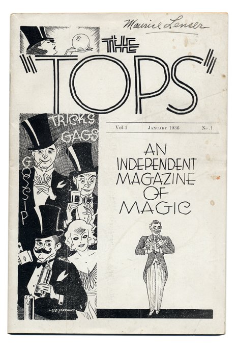 Tops magazine. Complete file.: Tops. Percy Abbott, et al. V1 N1 (Jan. 1936) – V22 N3 (Mar. 1957). Complete file. Loose issues, most in good condition. Alfredson/Daily 6805.