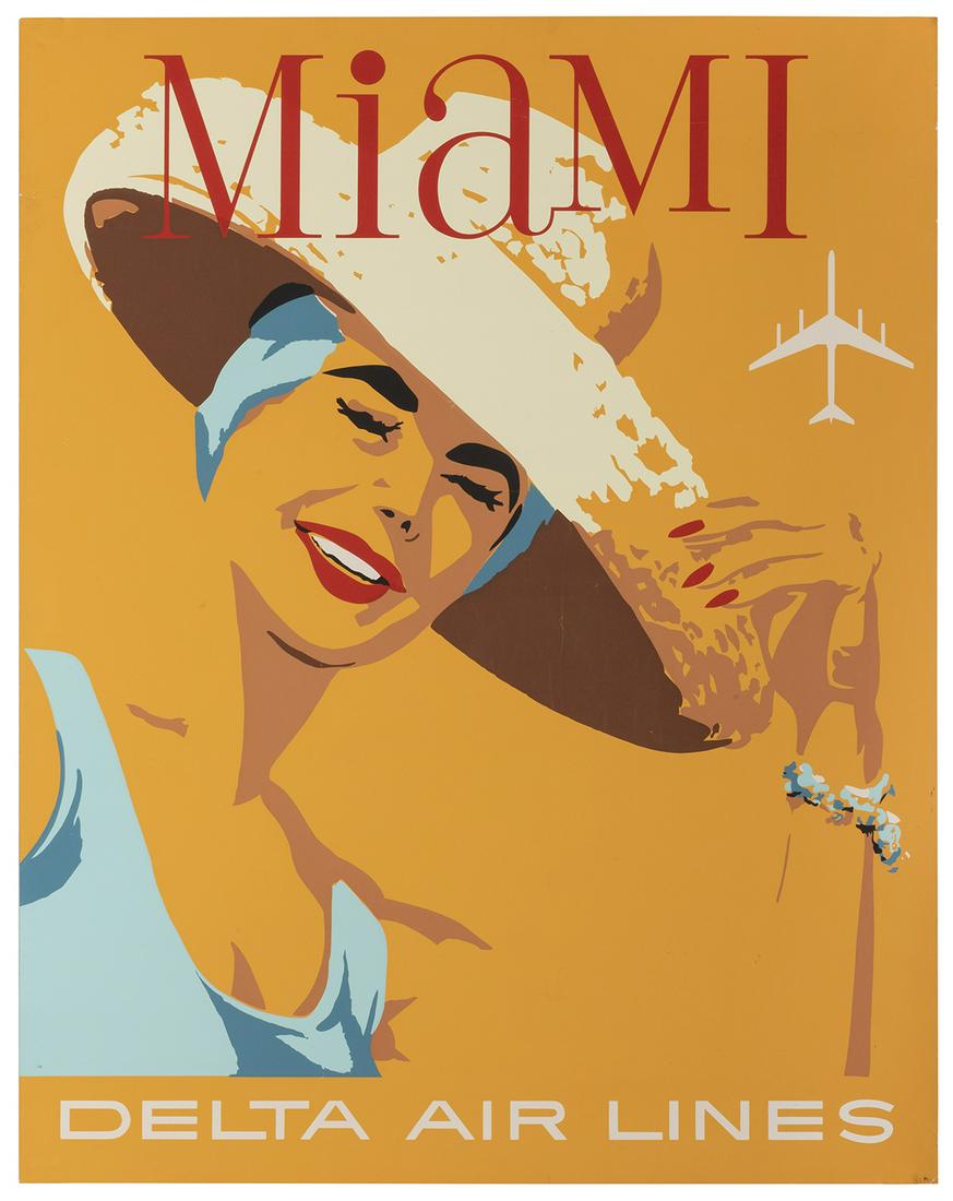 HARDY, John (1923–2004). Delta Air Lines / Miami. (1 of 1)