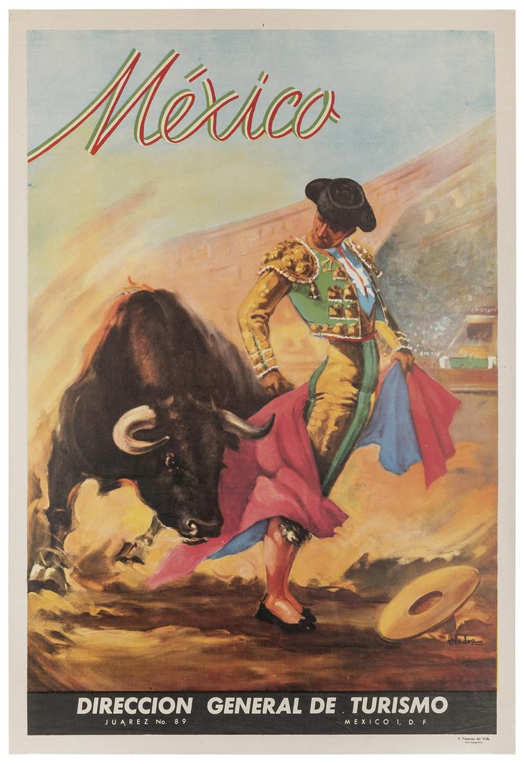 VIADEZ. Mexico / [Matador]. 1960s. Offset lithograph (1 of 1)