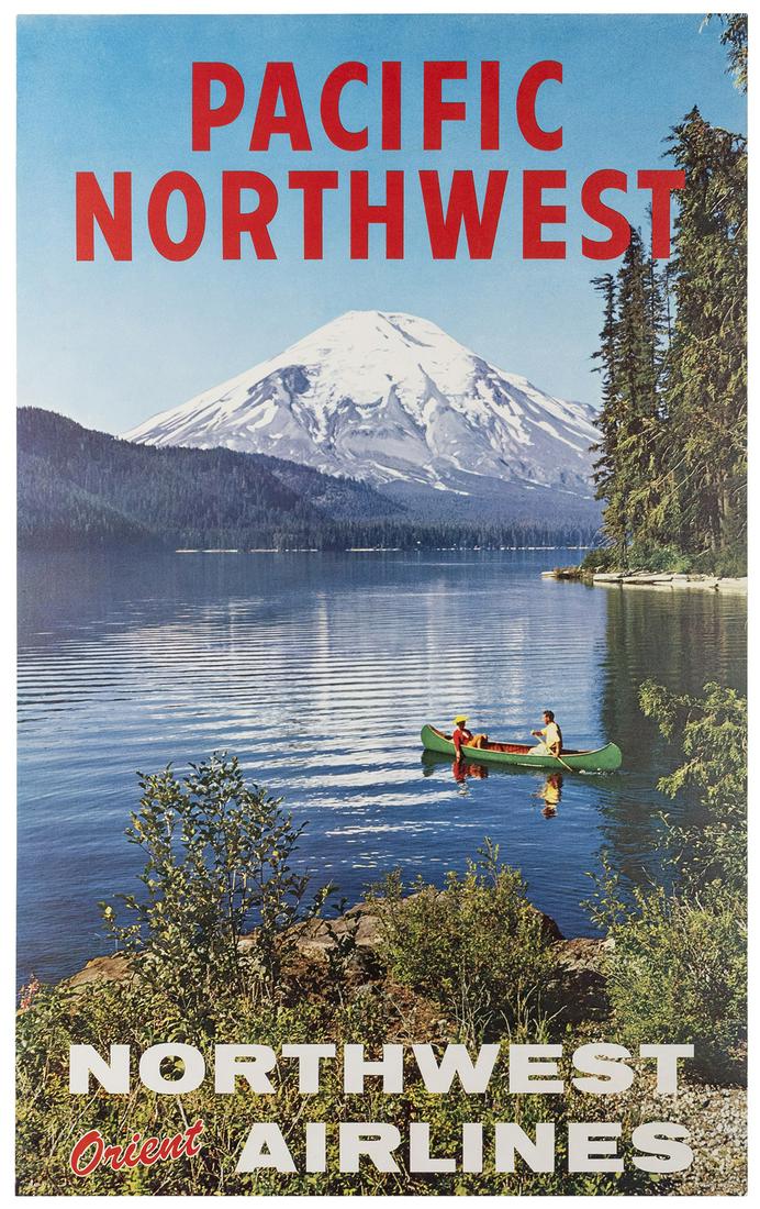 Northwest Orient Airlines / Pacific Northwest. 1960s. (1 of 1)
