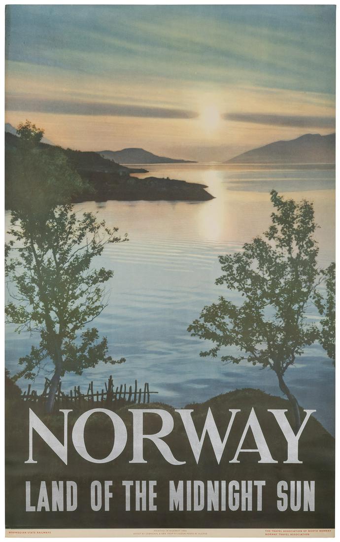 Norway / Land of the Midnight Sun. 1950. Photographic (1 of 1)
