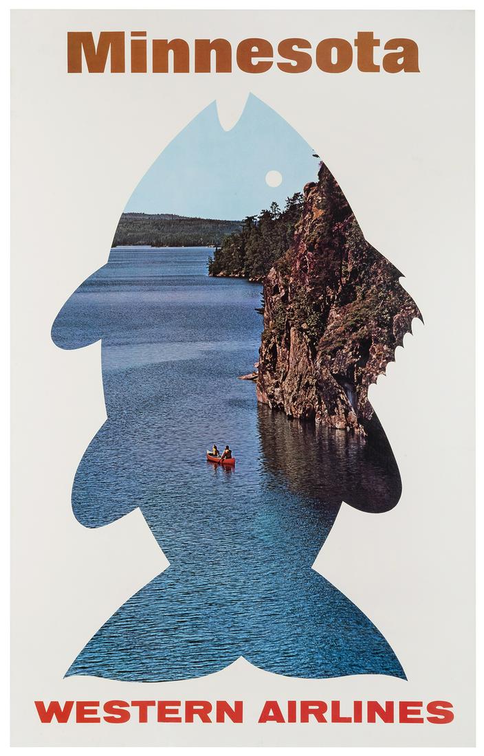 Western Airlines / Minnesota. 1970s. Photographic (1 of 1)