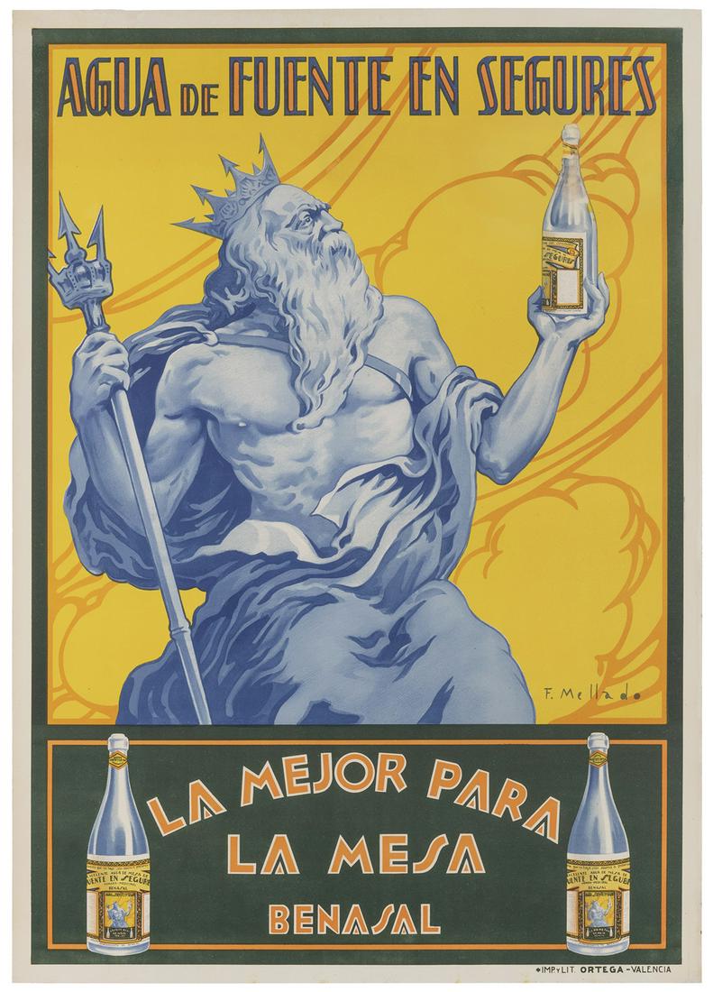 MELLADO, F. Agua Fuente en Segures. Valencia: Ortega, (1 of 1)