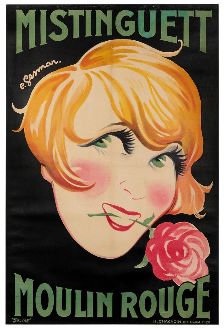 GESMAR, Charles. Mistinguett / Moulin Rouge. Paris: (1 of 1)