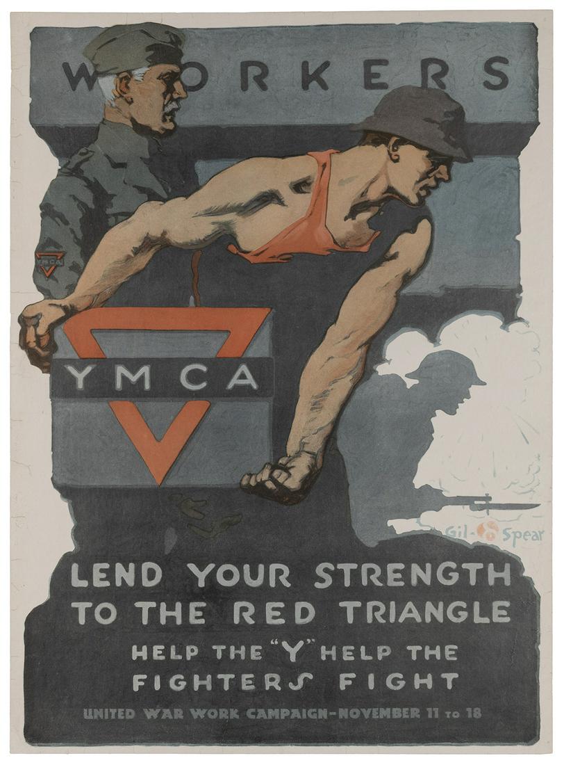 SPEAR, Gil. YMCA / Workers Lend Your Strength to the (1 of 1)