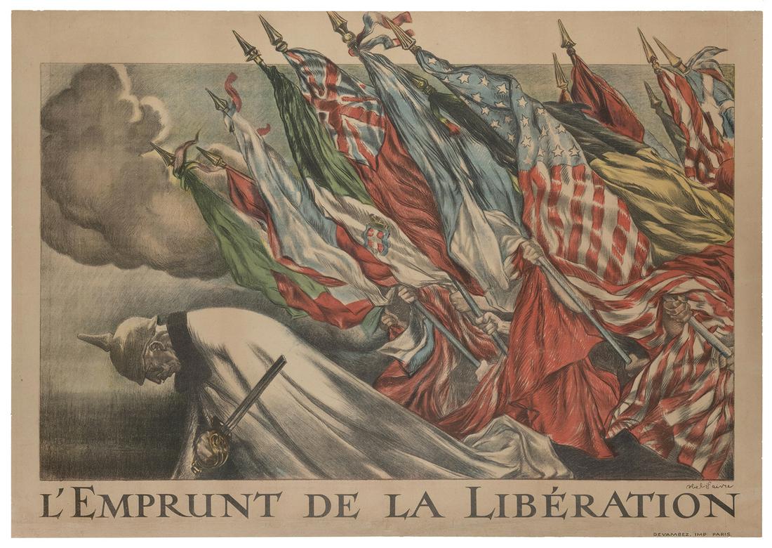 ABEL FAIVRE. L’Emprunt de la Liberation. Paris, (1 of 1)