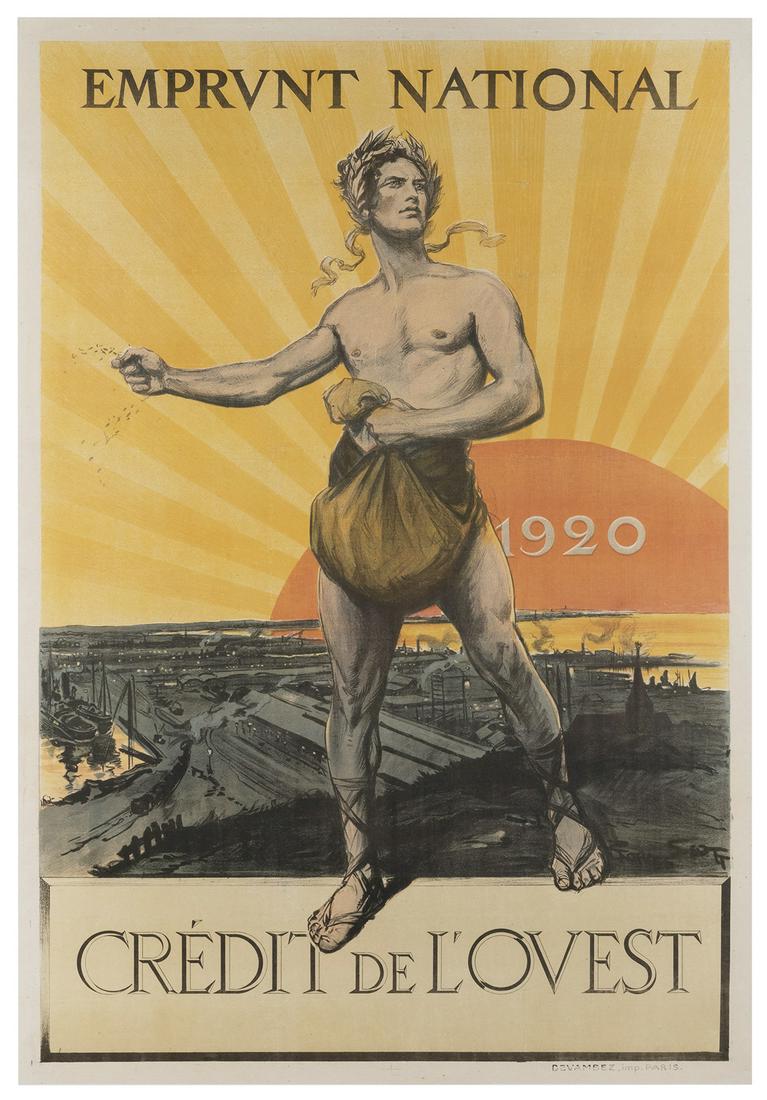 SCOTT, Georges. Emprunt National 1920 / Credit de (1 of 1)