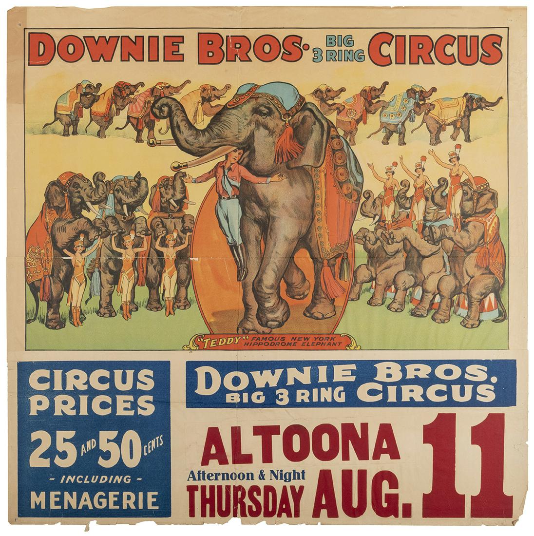 Downie Bros. Circus / “Teddy” Famous New (1 of 1)