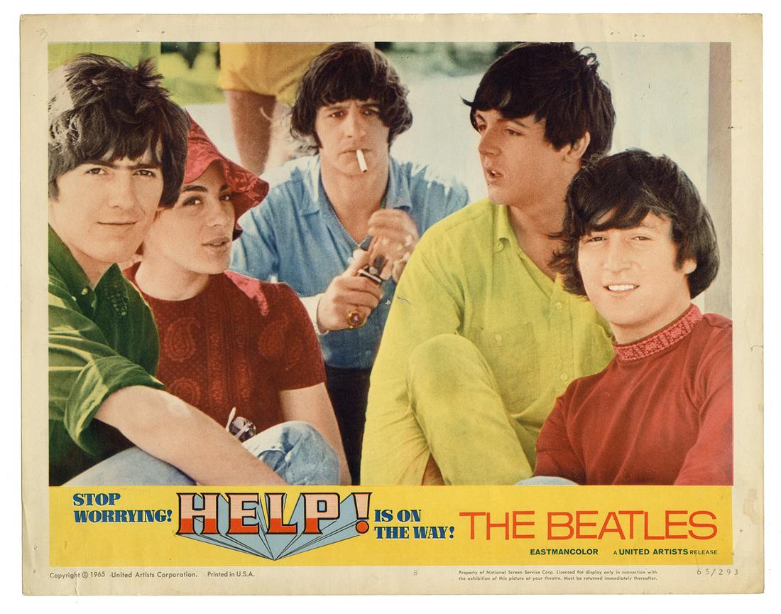 [BEATLES] Help! United Artists, 1965. Lobby card (11 x (1 of 1)