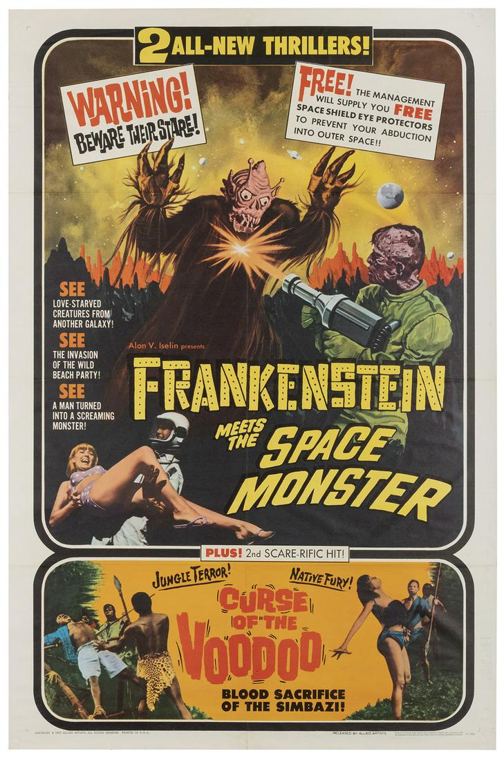Frankenstein Meets the Space Monster / Curse of the (1 of 1)