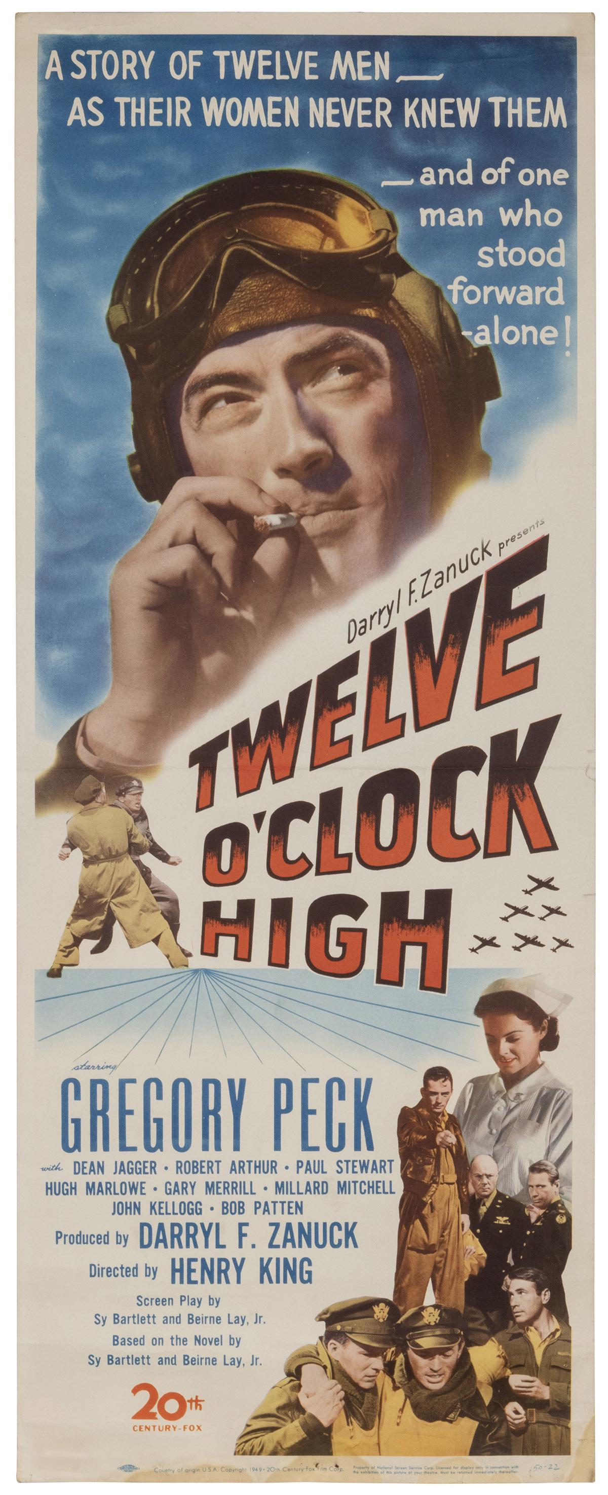 Twelve O’Clock High. 20th Century Fox, 1949. (1 of 1)